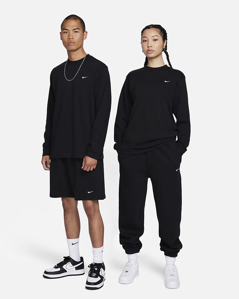 Nike long sleeve swoosh top hotsell